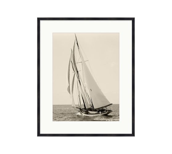 On Open Waters Framed Print