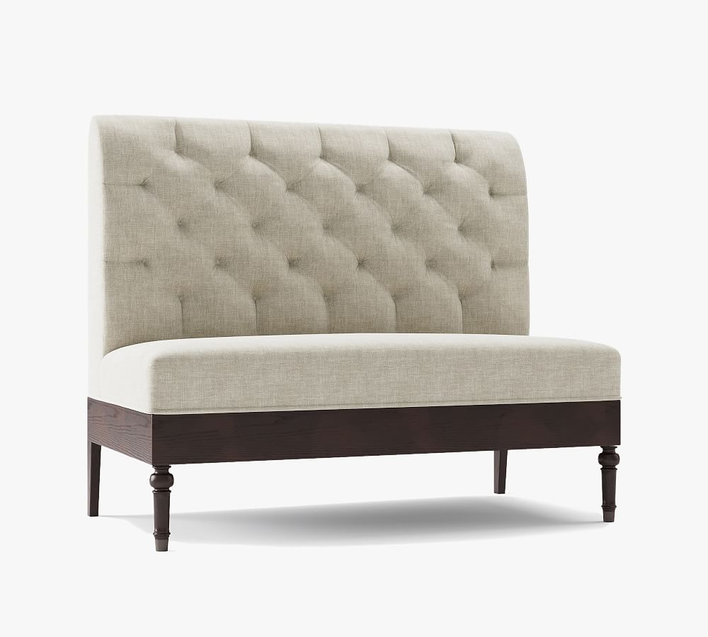 Hayworth Upholstered Banquette - 50&quot; Double Seat