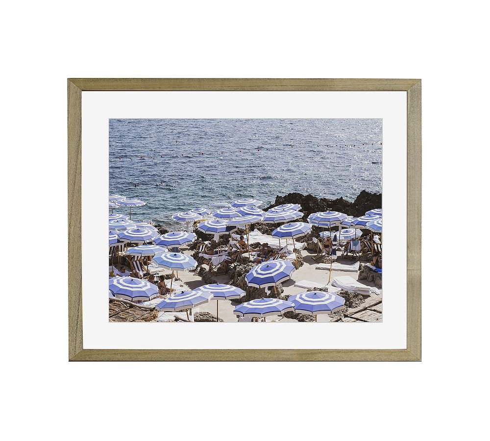Umbrella Days In Capri by Rebecca Plotnick