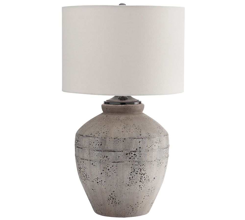 Maddox Petite Terra Cotta Table Lamp (24") | Pottery Barn