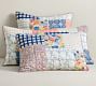 Open Box: Lana Handcrafted Patchwork Cotton Quilted Sham