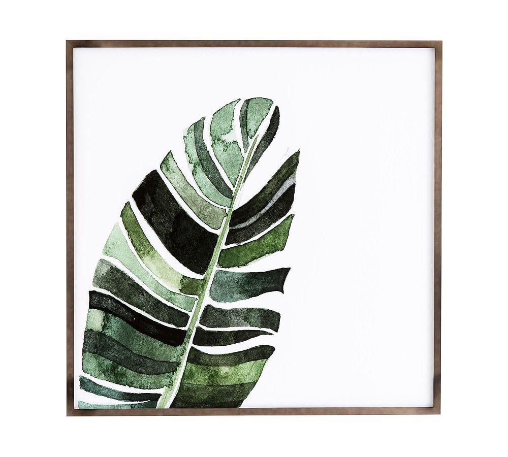 Banana Leaf Framed Print