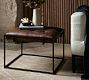 Ford Rectangular Leather End Table (23.5&quot;)