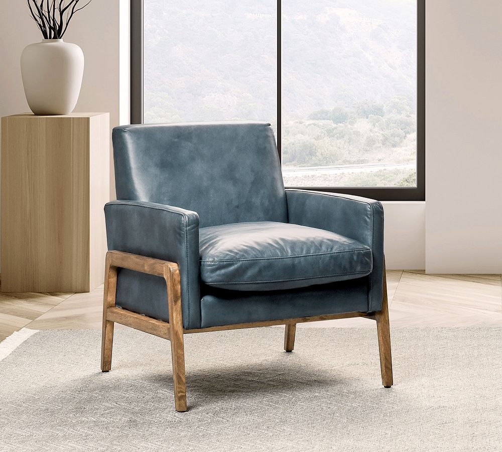 Calder Leather Chair