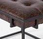 Ford Rectangular Leather End Table (23.5&quot;)