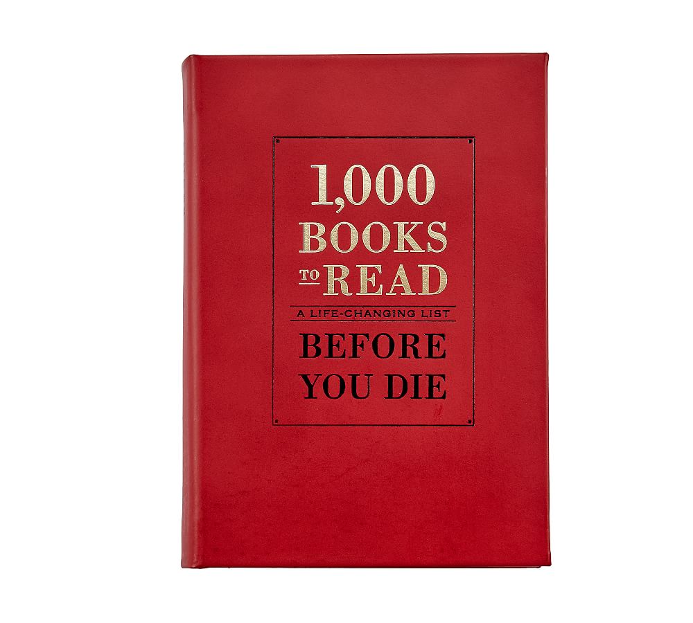 1,000 Books To Read Before You Die Leather-Bound Book