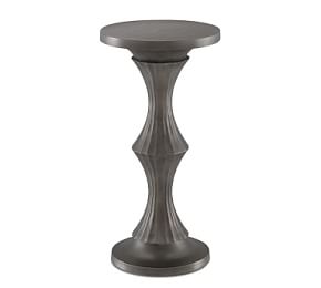 Harlow Round Metal Cocktail Table | Pottery Barn