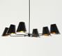 Bauer Metal Linear Chandelier