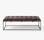 Ford Rectangular Leather Coffee Table (50&quot;)