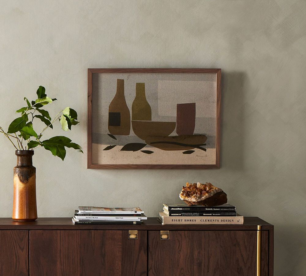 Wine and Olives Framed Print By Dan Hobday