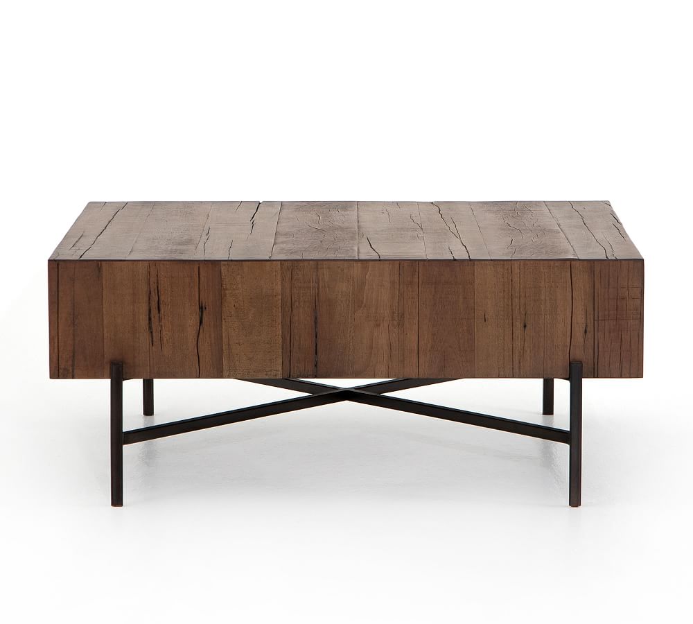 Fargo Square Reclaimed Wood Coffee Table