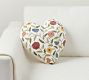 Spring Floral Heart Shaped Pillow
