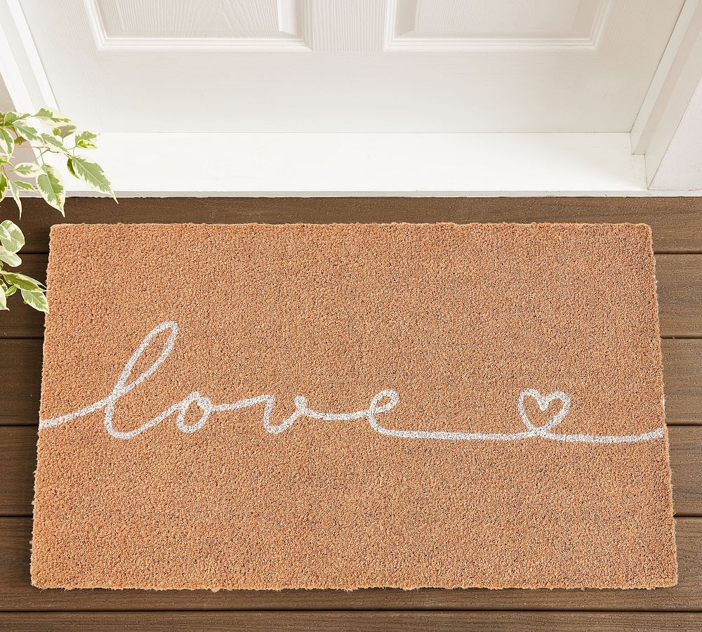 Love Script Doormat