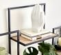 Tucker Repurposed Wood &amp; Horizontal Metal Wall Shelf