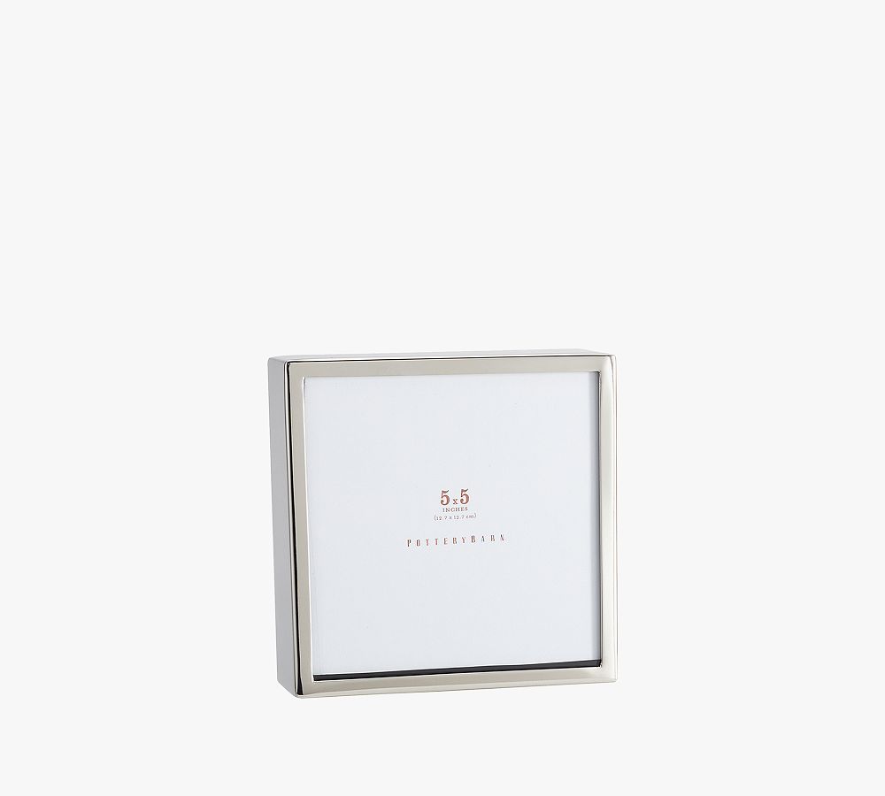 Hagen Picture Frames, Silver 5" x 5"