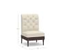 Hayworth Upholstered Banquette - 25&quot; Single Seat