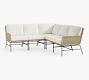 Tulum 5-Piece L-Shaped Outdoor Sectional (96&quot;)