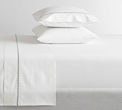 Open Box: Pearl Organic Percale Sheet Set