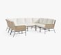 Tulum 8-Piece U-Shaped Outdoor Sectional (128&quot;)