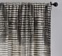Shibori Diamond Linen Cotton Rod Pocket Curtain