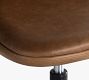 Jaz Leather Swivel Desk Chair