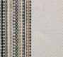 Striped Cotton Fringe Placemats - Set of 6