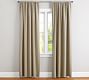 Open Box: Custom Emery Linen Curtain - Oatmeal
