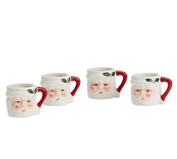 Santa Claus Espresso Shot Glasses - Set of 4