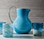 Azul Recycled Glass Pitcher