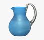 Azul Recycled Glass Pitcher