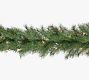 Faux Lit Aspen Spruce Garland - 9 Ft.