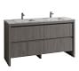 Liland 59&quot; Double Sink Vanity