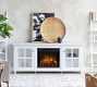 Renzo Electric Fireplace Media Cabinet