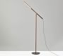 Saxton LED Wood Floor Lamp