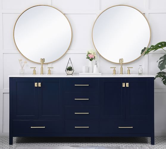 Riola 72" Double Sink Vanity | Pottery Barn