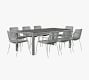 Elba 9-Piece Rectangular Dining Table with Dalhousie Dining Armchair Set