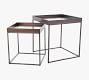 Leroy Square Metal Nesting End Table (18&quot;-22&quot;)