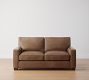 PB Comfort Square Arm Leather Sofa (62&quot;&ndash;88&quot;)
