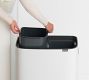 Brabantia Bo Touch Top Trash and Recycling Cans
