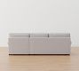 Townsend Roll Arm Chaise Sectional (110&quot;)