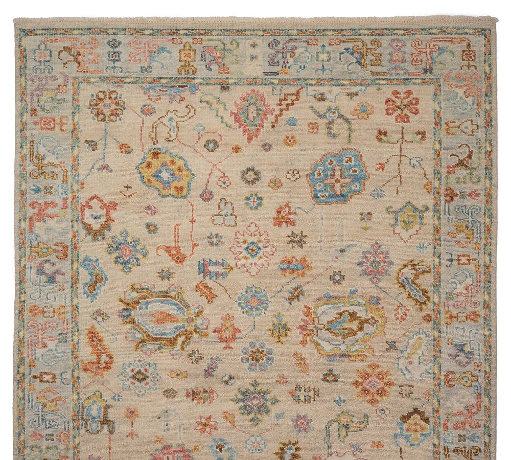 Rikke Hand-Knotted Wool Persian-Style Rug