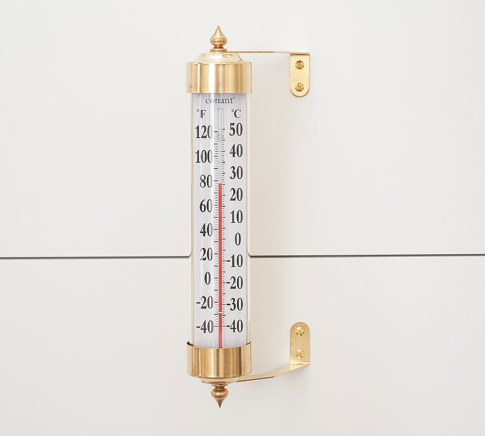 Indoor/Outdoor Wall Thermometer - 12&quot;