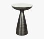 Vivianna Round Marble Side Table (15.5&quot;)