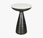 Vivianna Round Marble Side Table (15.5&quot;)