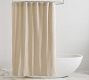 Waffle Weave Cotton Shower Curtain
