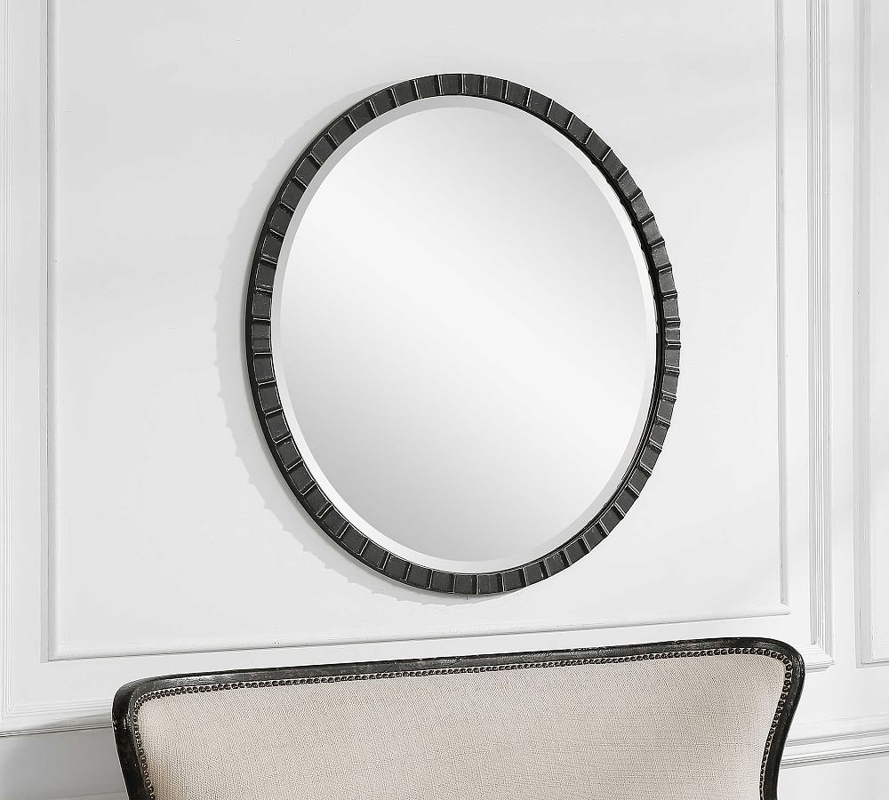 Dominique Round Wall Mirror