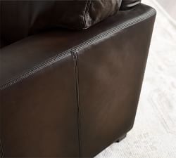 Turner Square Arm Leather Chair