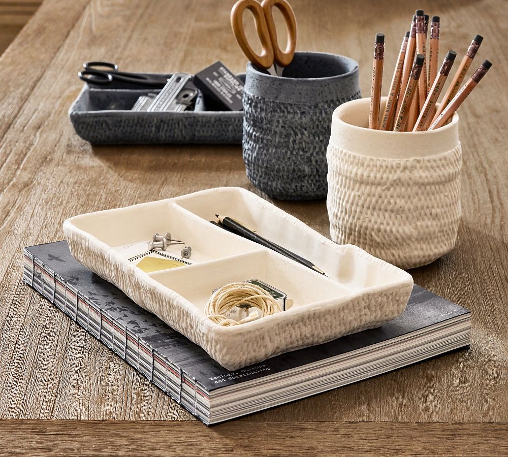 Frasier Pencil Cup &amp; Tray Set