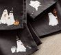 Scary Squad Organic Cotton Cocktail Napkins - Mixed Set of 4