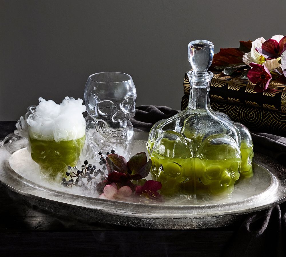 Skull Glass Decanter